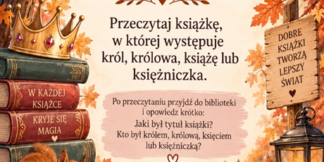 Powiększ grafikę: Baśniowe Wyzwanie Czytelnicze na październik