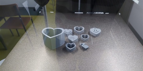 Powiększ grafikę: Druk 3d -serca