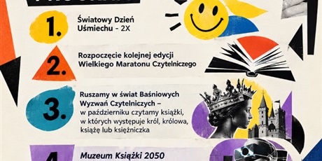 Międzynarodowy Miesiąc Bibliotek Szkolnych - październik 2026