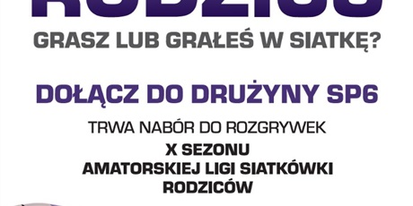 Rodzicu ! Grasz lub grałeś w siatkę ? 