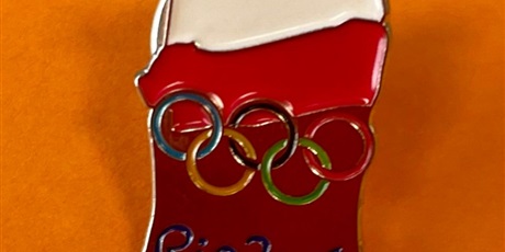 Powiększ grafikę: Przedmiot licytacji: pin z Igrzysk Olimpijskich w Rio wyprodukowany przez PKOL