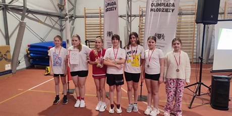 Powiększ grafikę: Reprezentacja dziewcząt klas 4.