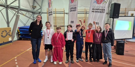 Powiększ grafikę: Reprezentacja chłopców klas 4.