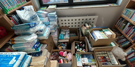 Powiększ grafikę: Dary dla Hospicjum. Św. Józefa  w Sopocie  oraz Hospicjum Dudkiewicza w Gdańsku