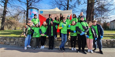 Wolontariusze na trasie Gdańskiego Maratonu