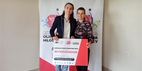 Wyróżnienie naszej szkoły w Gdańskich Igrzyskach Dzieci i Młodzieży (klasy 3-6)