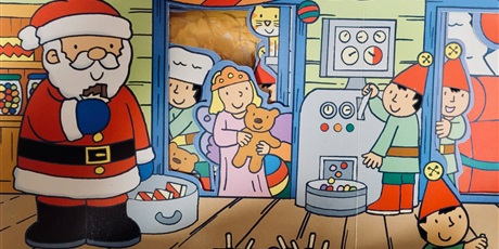 Zapraszamy   na spontaniczne przedstawienie pt. „ Co robi Święty Mikołaj”.