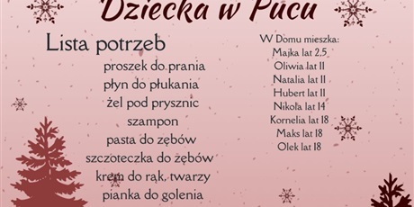 Zbiórka na rzecz Rodzinnego Domu Dziecka w Pucu.