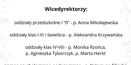 Powiększ grafikę: Dyrekcja i kadra pedagogiczna ZSP6