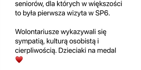 Podziękowania od Zarządu Rady Dzielnicy Jasień