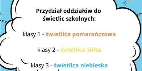 Powiększ grafikę: Świetlica szkolna dla klas 1-3