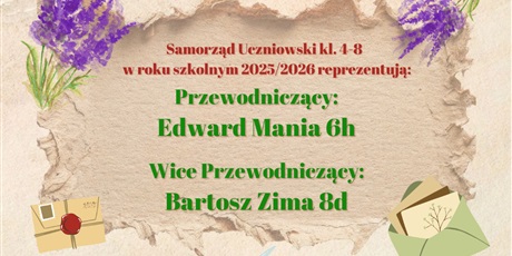 Wyniki wyborów do SU kl. 4-8