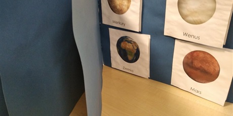 Powiększ grafikę: Wyróżniona praca w konkursie Lapbook o Układzie Słonecznym